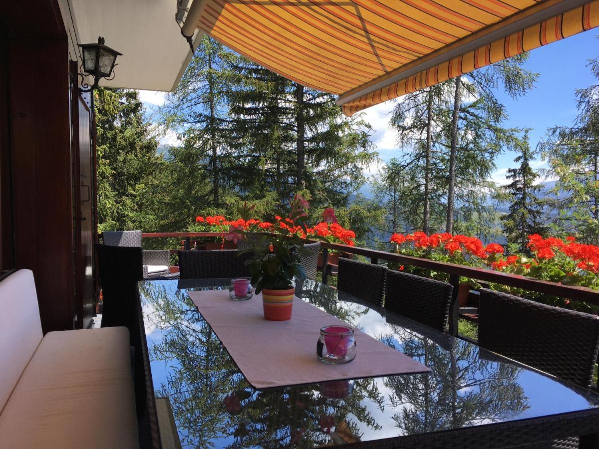 Pension Les Audannes Анзер Экстерьер фото